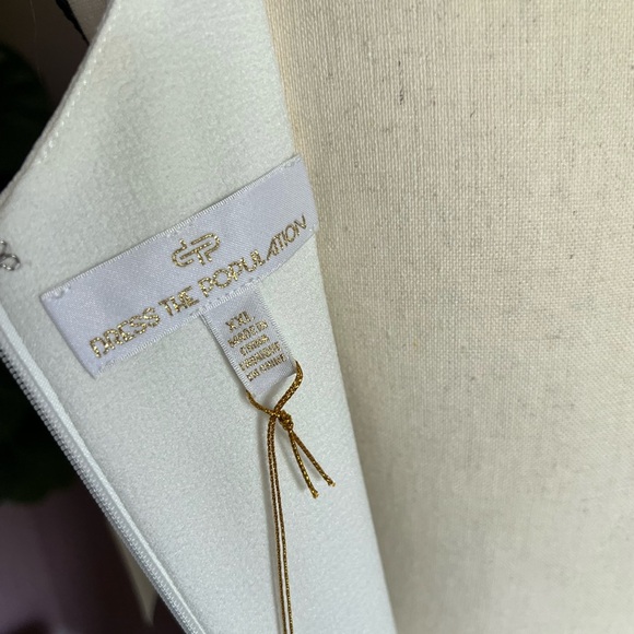 NWT Dress the Population Emily Fit and Flare - Picture 8 of 8